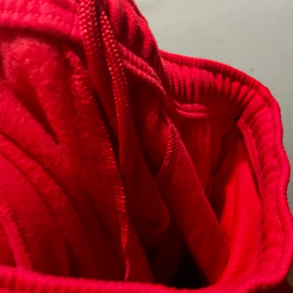 NWT Aritzia X Min Heo Lunar NY Mega flashing red joggers/ sweatpants - Picture 13 of 16